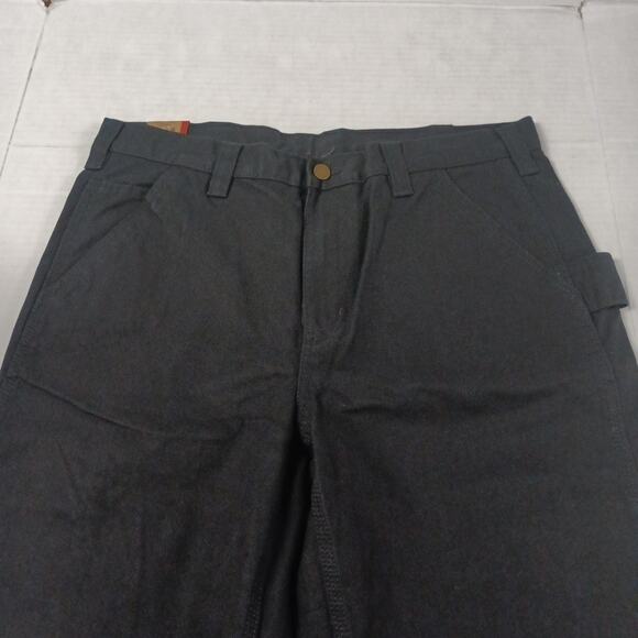 Brahma Work Carpenter Pants Men Size 34x34 Black Relaxed Fit - Picture 4 of 7
